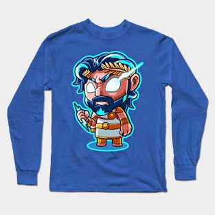 Cute Cartoon of Zeus.⚡⚡⚡ Long Sleeve T-Shirt